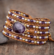 Image of Higher Vibration Amethyst Wrap Bracelet