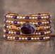 Image of Higher Vibration Amethyst Wrap Bracelet