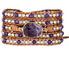 Image of Higher Vibration Amethyst Wrap Bracelet