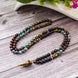 Image of Black Onyx African Turquoise Beads Mala