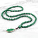 Image of Natural Malachite Stone Mala