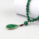 Image of Natural Malachite Stone Mala