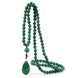 Image of Natural Malachite Stone Mala