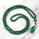 Image of Natural Malachite Stone Mala