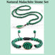 Image of Natural Malachite Stone Set