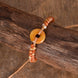 Image of Orange Calcite Natural Bracelet