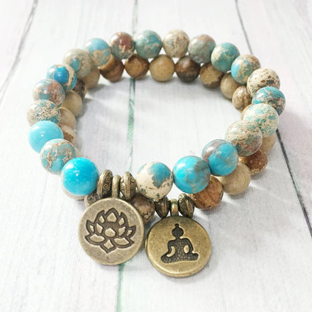 Zen Jasper Bracelet Set