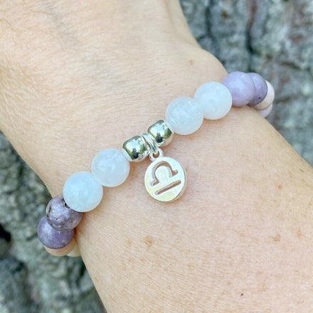 Moonlight Natural Zodiac Bracelet