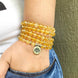 Image of Natural Citrine Lotus Mala