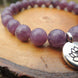 Image of Nurture Lepidolite Lotus Bracelet