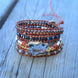 Image of Nurture Zebra Jasper Wrap Bracelet