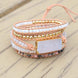 Image of Natural Selenite Wrap Bracelet
