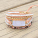 Image of Natural Selenite Wrap Bracelet