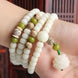 Image of Natural White Jade Healing Mala