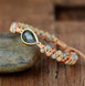 Image of Bracelet Black Amethyst Opal Bracelet bead amethyst Third Eye Transcend amazonite mala meditation stone crysal reiki crystal healing bracelet necklace yoga bracelet yoga beads