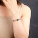 Image of Bracelet Black Amethyst Opal Bracelet bead amethyst Third Eye Transcend amazonite mala meditation stone crysal reiki crystal healing bracelet necklace yoga bracelet yoga beads
