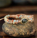 Image of Bracelet Black Amethyst Opal Bracelet bead amethyst Third Eye Transcend amazonite mala meditation stone crysal reiki crystal healing bracelet necklace yoga bracelet yoga beads