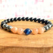 Image of Bracelet Cleanse and Protection Bracelet bead amethyst Third Eye Transcend amazonite mala meditation stone crysal reiki crystal healing bracelet necklace yoga bracelet yoga beads