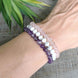 Image of Crown Chakra Bracelet Set