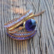 Image of Bracelet Natural Amethyst Wrap Bracelet bead amethyst Third Eye Transcend amazonite mala meditation stone crysal reiki crystal healing bracelet necklace yoga bracelet yoga beads