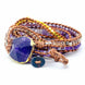 Image of Bracelet Natural Amethyst Wrap Bracelet bead amethyst Third Eye Transcend amazonite mala meditation stone crysal reiki crystal healing bracelet necklace yoga bracelet yoga beads