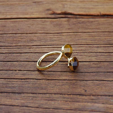 Bracelet Natural Tiger's Eye Adjustable Ring bead amethyst Third Eye Transcend amazonite mala meditation stone crysal reiki crystal healing bracelet necklace yoga bracelet yoga beads