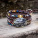 Image of Natural Zebra Jasper Wrap Bracelet