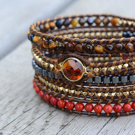 Bracelet Power Natural Wrap Bracelet bead amethyst Third Eye Transcend amazonite mala meditation stone crysal reiki crystal healing bracelet necklace yoga bracelet yoga beads