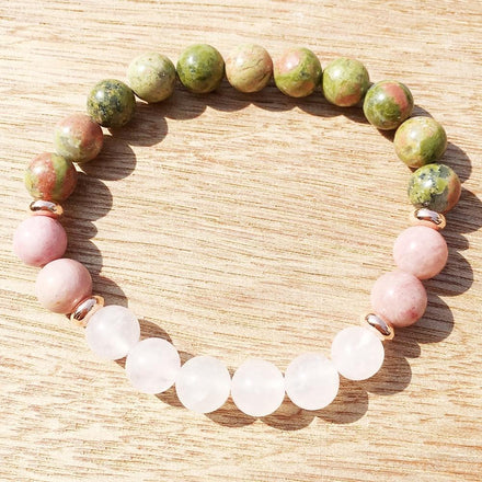 Bracelet Rhodonite Spiritual Love Bracelet bead amethyst Third Eye Transcend amazonite mala meditation stone crysal reiki crystal healing bracelet necklace yoga bracelet yoga beads