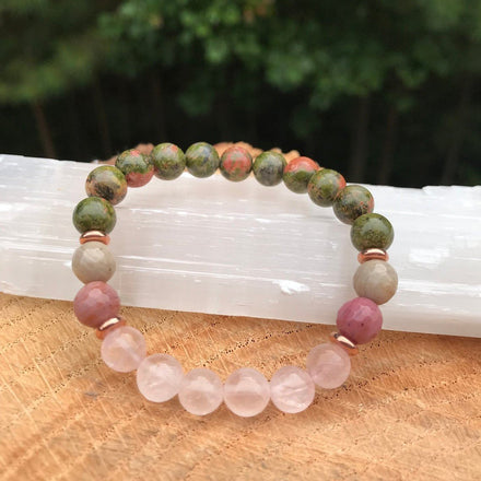 Bracelet Rhodonite Spiritual Love Bracelet bead amethyst Third Eye Transcend amazonite mala meditation stone crysal reiki crystal healing bracelet necklace yoga bracelet yoga beads