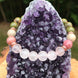 Image of Bracelet Unakite Spiritual Love Bracelet bead amethyst Third Eye Transcend amazonite mala meditation stone crysal reiki crystal healing bracelet necklace yoga bracelet yoga beads