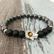 Image of Jewelry Natural Hematite and Onyx Hamsa Bracelet bead amethyst Third Eye Transcend amazonite mala meditation stone crysal reiki crystal healing bracelet necklace yoga bracelet yoga beads