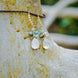 Image of Natural Opal Teardrop Earrings