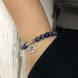 Image of Jewelry Om Charm Natural Sodalite Bracelets Third Eye Transcend