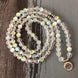 Image of Mala Angel Aura Lotus Mala Third Eye Transcend