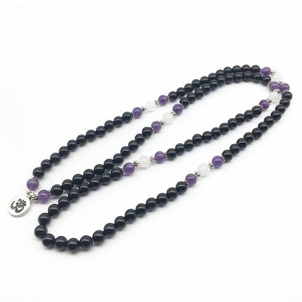 Mala Black Onyx Strength Bundle Third Eye Transcend