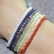 Image of Mala Bracelet Chakra Natural Mini Bracelet Set Third Eye Transcend