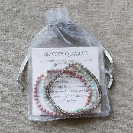 Mala Bracelet Discovery Natural Mini Bracelet Set Third Eye Transcend