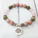 Image of Mala Bracelet Gratitude Natural Stone Bracelet Third Eye Transcend