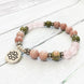 Image of Mala Bracelet Gratitude Natural Stone Bracelet Third Eye Transcend