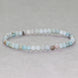 Image of Mala Bracelet Natural Amazonite Mini Bracelet Third Eye Transcend