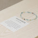 Image of Mala Bracelet Natural Amazonite Mini Bracelet Third Eye Transcend