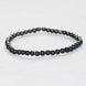 Image of Mala Bracelet Natural Black Tourmaline Mini Bracelet Third Eye Transcend