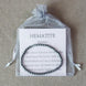Image of Mala Bracelet Natural Hematite Mini Bracelet Third Eye Transcend