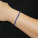 Image of Mala Bracelet Natural Lapis Lazuli Mini Bracelet Third Eye Transcend