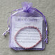 Image of Mala Bracelet Natural Rhodonite Mini Bracelet Third Eye Transcend