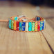 Image of Mala Bracelet Natural Seven Chakra Bracelet Third Eye Transcend