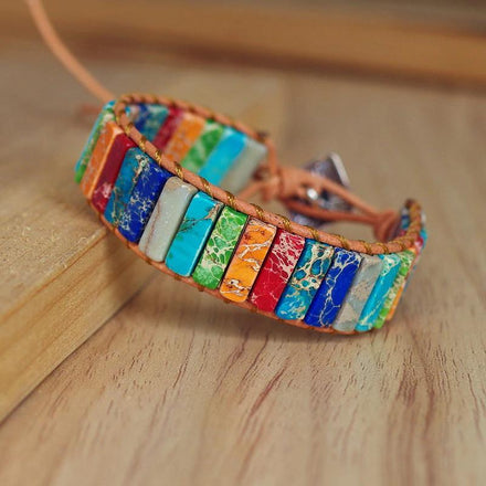 Mala Bracelet Natural Seven Chakra Bracelet Third Eye Transcend