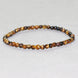 Image of Mala Bracelet Natural Tiger Eye Mini Bracelet Third Eye Transcend
