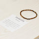 Image of Mala Bracelet Natural Tiger Eye Mini Bracelet Third Eye Transcend